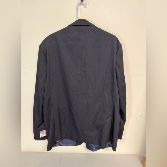 Van Heusen Classic-Fit Suit Jacket Size 48R  42W Blue NEW - Picture 2 of 4